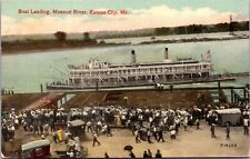 Postcard Boat Landing, Missouri River in Kansas City, Missouri picture