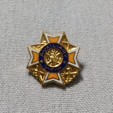 Vintage Auxiliary VFW Gold Tone Pin picture