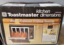 Rare Vintage Toastmaster Kitchen Dimensions Under Cabinet 4 Slice Toaster NOS picture