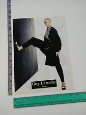 1994 Sexy Long Legs ankles shoes photo Guy Laroche Print Ad FRANCE 90's picture