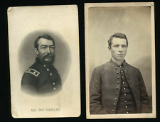Two Civil War CDVs incl ID'd Soldier Ohio Infantry picture
