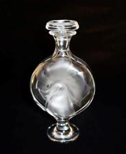 R Lalique French Crystal MOULIN ROUGE Perfume Bottle & Stopper 6 1/2