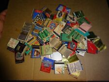 Vintage matchbook covers in various conditions approximately 75 picture