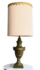 Empire Mid Century Table Lamps & Shades of Victory Urn with Ram Heads & laurels picture