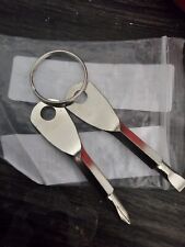 Metal screwdriver keychain Phillips And Flat convenience for all SmaLL Jobs picture