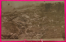 1800-1900s WW1? Dead Soldiers In Battlefield Postal Card NP picture