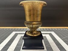 Bombay Co. Heavy Figural Motif Handle Pedestal Art Deco Vase Urn picture