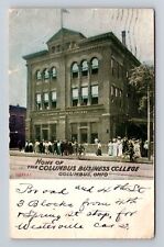 Columbus OH-Ohio, Home Of The Columbus Business College, Vintage c1912 Postcard picture