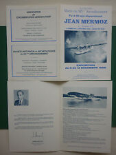 JEAN MERMOZ PARIS 1986 HYDRAVION LATECOERE 300 SOUTHERN CROSS EXHIBITION PLATE picture