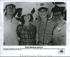 1979 Press PhotoRon Howard, Cindy Williams, Candy Clark & Charles Martin Smith i picture