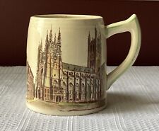 VTG Brentleigh Ware Staffordshire Canterbury Cathedral Porcelain Stein, England picture