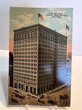 Milwaukee WI-Wisconsin, First Wisconsin National Bank Building Vintage Postcard picture
