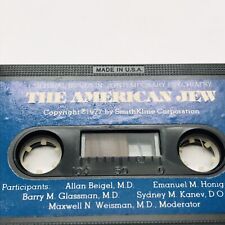 CULTURAL ISSUE IN THE AMERICAN JEW MEDICAL CASSETTE TAPE 1970s VERY RARE picture