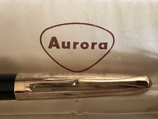 Aurora 88 Pen Fountain Pen IN Piston Pen Gold Marking Vintage 1950 picture