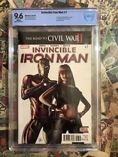 Invincible Iron Man #7 1st Riri Williams cameo CBCS 9.6 picture