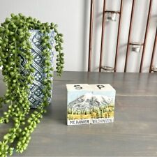Vintage Mt Ranier Washington Salt and Pepper Shakers Set Made in Japan picture