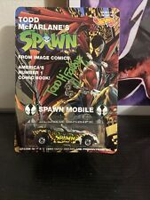 SPAWN HOT WHEELS CAR SIGNED TODD MCFARLANE 2023 SDCC EXCLUSIVE 1993 SPAWN MOBILE picture