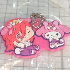 Blue Lock x Sanrio Collab Hyoma Chigiri My Melody Rubber Keychain F/S From Japan picture