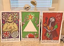 Haunted Mansion Holiday Tarot Cards GIANT Halloween Prop 17x28 Disneyland MNSSHP picture