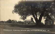 Pittsfield ME Pickwick Cabins Route 100 c1920s Real Photo Postcard picture