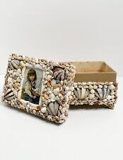 Handmade Seashell Trinket Box picture