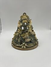 Holiday Workshop Tree The Herald Angels 6¼”H Christmas Candle Tealight Holder picture