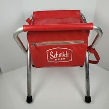 Vtg Schmidt Beer Cooler Stool Chair 1960s Jacob Schmidt Brewing St Paul MN picture