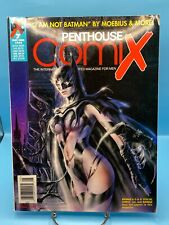 Penthouse Comix Magazine Vol. 1 issue #7 May/June 1995 Batman Moebius Cover picture