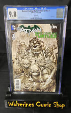 Batman & Teenage Mutant Ninja Turtles #1 CGC 9.8 IDW Sketch Cover picture