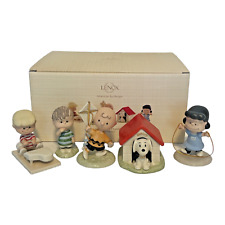 Lenox Celebrate Peanuts 60 Years Set Of 5 Figurines Charlie Brown NEW IN BOX picture