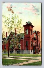 Coldwater MI- Michigan, The Elks Temple, Antique, Vintage Souvenir Postcard picture