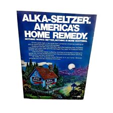 1981 Alka Seltzer Home Remedy Vintage Original Print ad picture