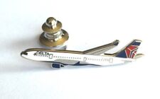 Delta Airlines Airbus A330-300 Jet Airplane Logo Tack Lapel Pin Pilot Stewardess picture