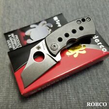 Spyderco McBee CTS-XHP Wharncliffe Blade Titanium Handles C236TIP picture