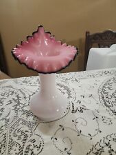 Fenton Black Rose JIP vase picture