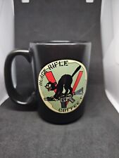 Black Rifle Coffee Company Mug - Super Rare Black Cat on Rifle Logo picture