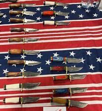 LOT OF 40. 20-6 in 20-8 In Damascus And Wood Bowie /skinner picture