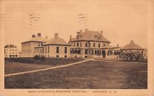 Dartmouth Mary Hitchcock Memorial Hospital Hanover NH College Vtg Postcard W4 picture