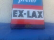 porcelain thermometer sign ExLax picture