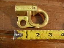 Vintage WRRS Co. Brass Lock   No Key picture