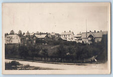 Innlandet County Norway Postcard Gjovik From Villabyen 1917 RPPC Photo picture