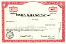 Michael Baker Corporation - Specimen Stocks & Bonds picture