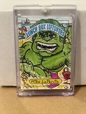 SSFC Lunch Box Leftovers Artist Sketch Card Mike LaPeruta One Of Kind Chase 1/1 picture