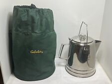 Cabelas Glacier Outdoors GSI Large Stainless 14 Cup Camp Coffee Percolator & Bag picture
