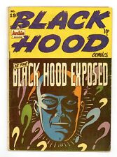 Black Hood Comics #19 VG- 3.5 RESTORED 1946 picture