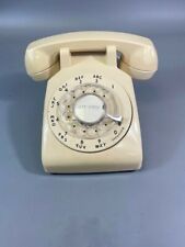 L👀K  Vintage Yellow 500C/D Bell System Rotary Desk phone  picture