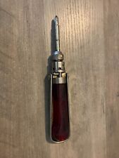 Vintage Weltrecord Reversible Ratcheting Screwdriver picture