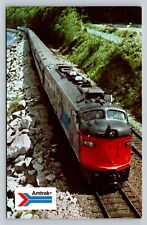 Amtrak Train Coast Starlight West Coast Railway VINTAGE Postcard picture