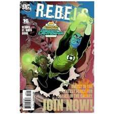R.E.B.E.L.S. (2009 series) #16 in Near Mint condition. DC comics [m picture