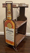 Schenley Reserve American Whiskey Advertising Metal Cart Vintage & Rare picture